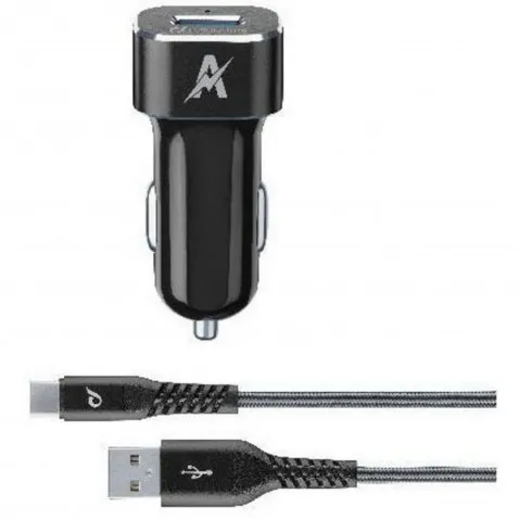 Cellularline TETRA FORCE 15W USB-C KFZ-Lader-Set inkl.