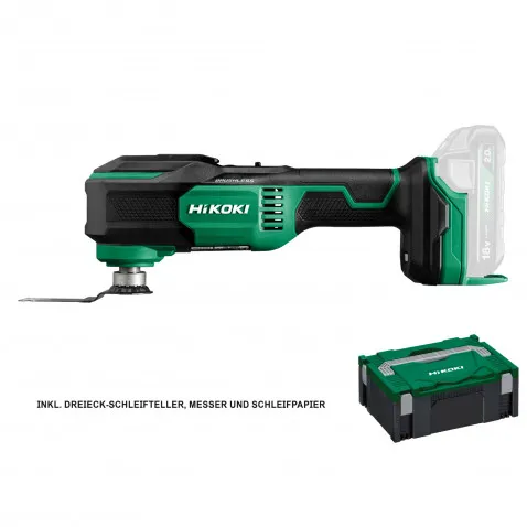 HiKOKI CV18DAW2Z Akku Multitool (Basic) (HSC