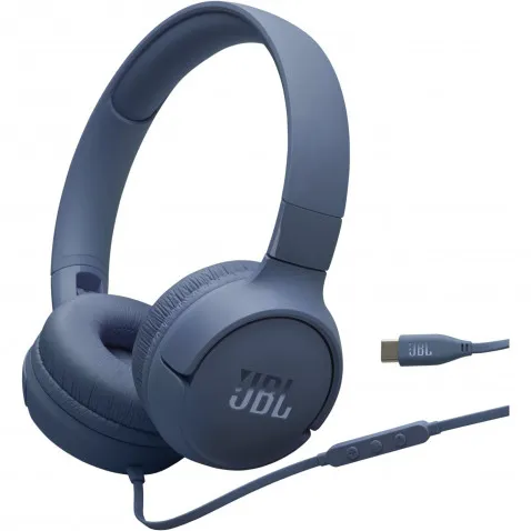 JBL Tune 520C USB-C blau kabelgebundener