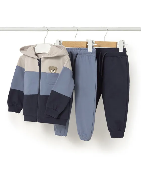2er-Set Jogginghosen und Sweatshirt · Blau