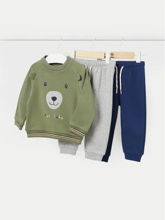 2er-Set Jogginghosen und Sweatshirt · Bunt