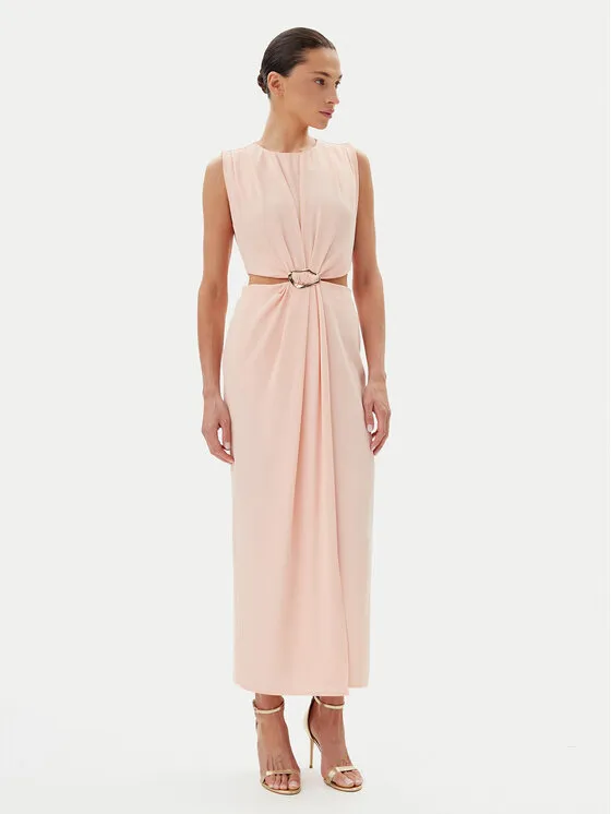 Abendkleid · Beige · Maxi