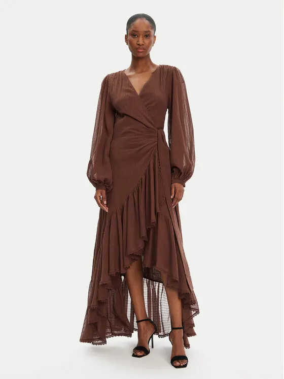 Abendkleid · Braun · Maxi