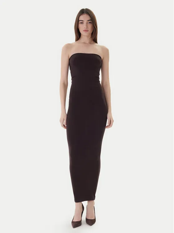 Abendkleid · Braun · Maxi