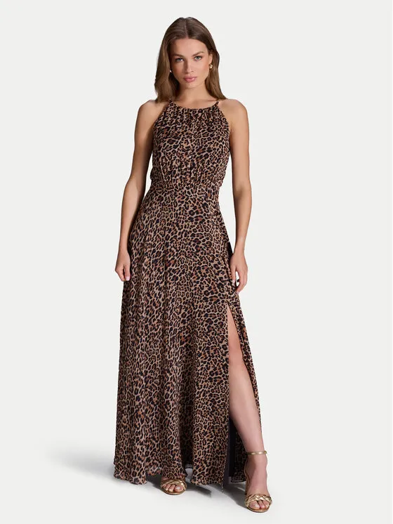 Abendkleid · Braun · Maxi