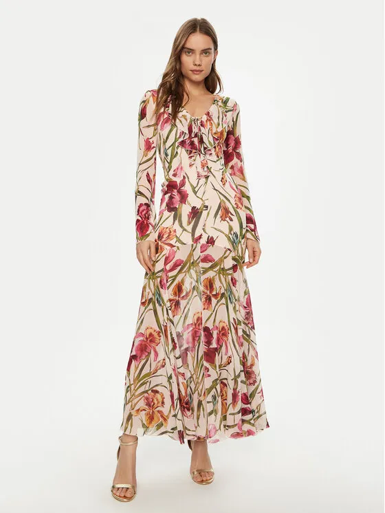 Abendkleid · Bunt · Maxi