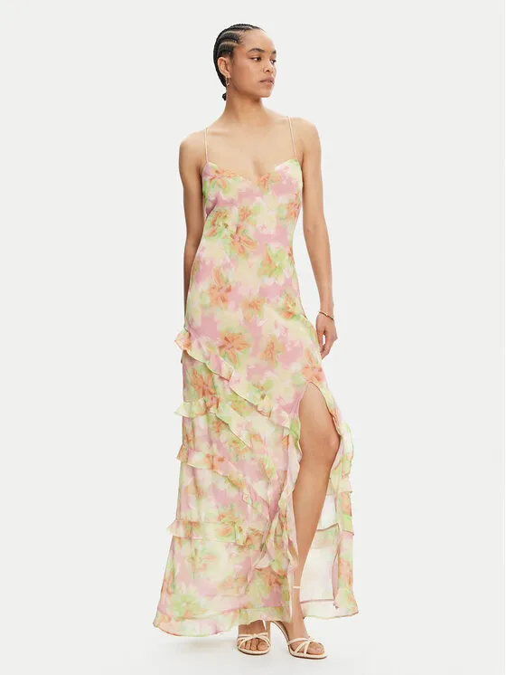 Abendkleid · Bunt · Maxi