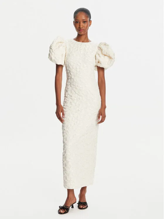 Abendkleid · Écru · Maxi