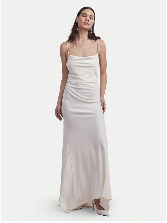 Abendkleid · Écru · Maxi