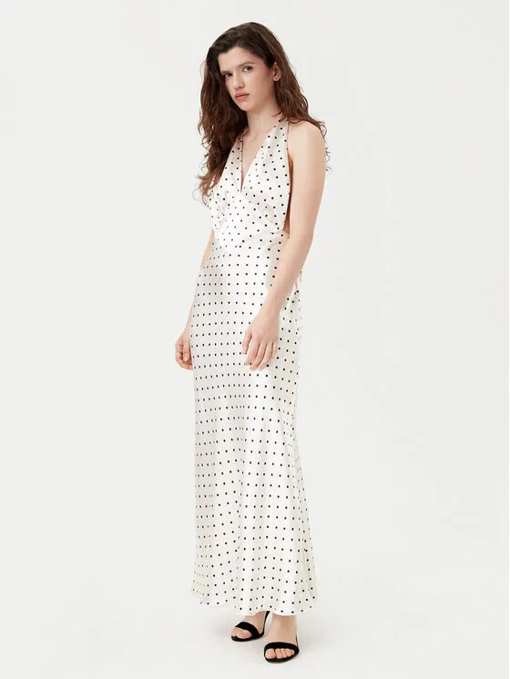 Abendkleid · Écru · Maxi