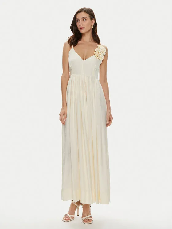 Abendkleid · Écru · Maxi