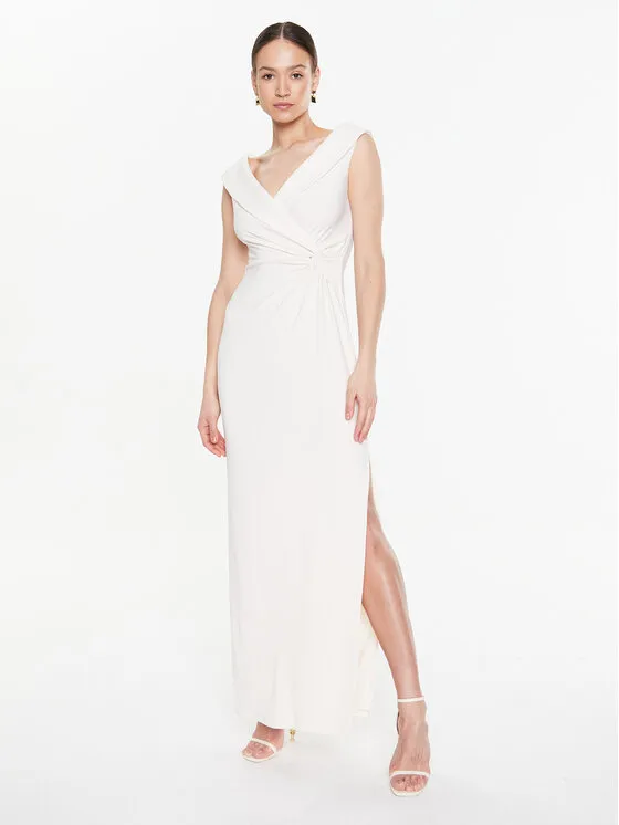 Abendkleid · Écru · Maxi
