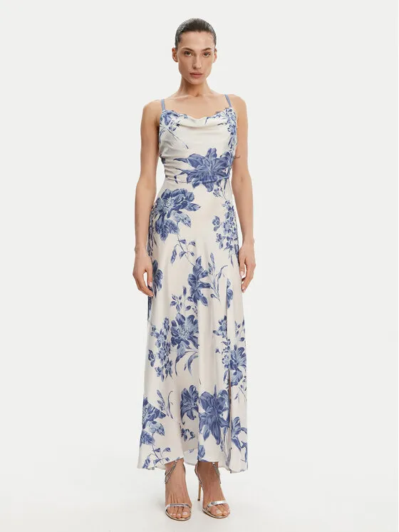 Abendkleid · Écru · Maxi