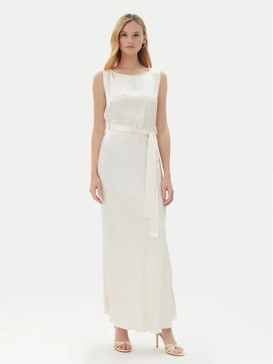 Abendkleid · Écru · Maxi