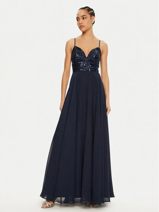 Abendkleid · Dunkelblau · Maxi