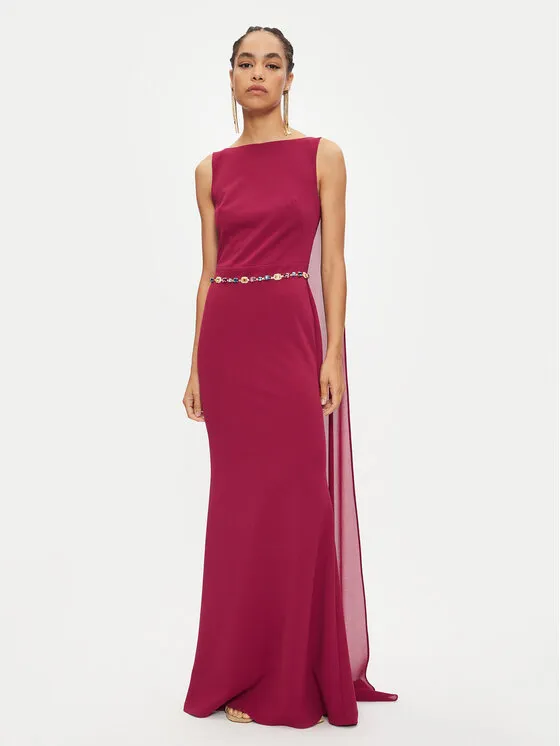 Abendkleid · Dunkelrot · Maxi