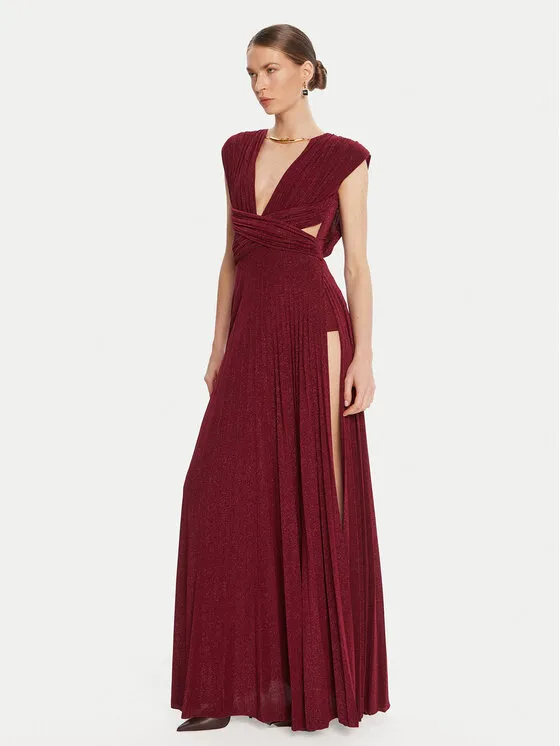 Abendkleid · Dunkelrot · Maxi