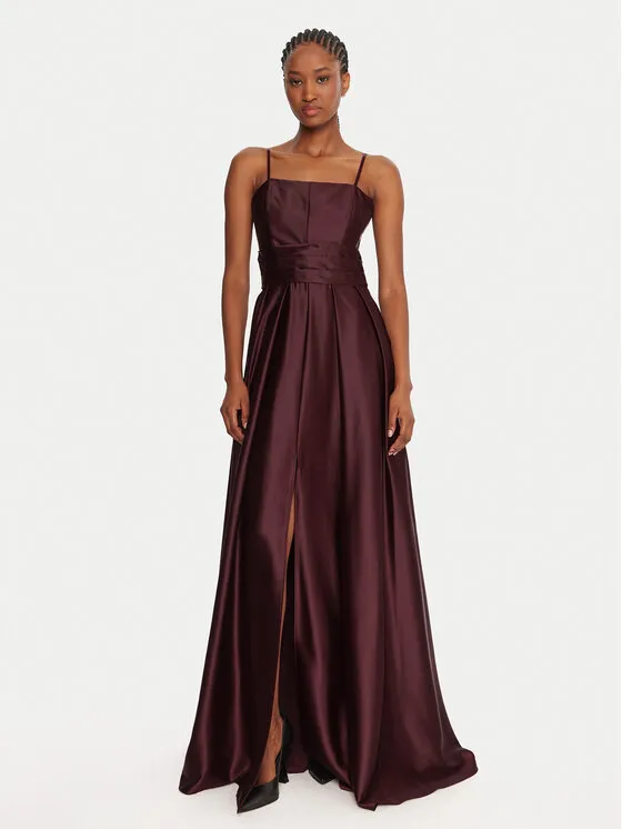 Abendkleid · Dunkelrot · Maxi