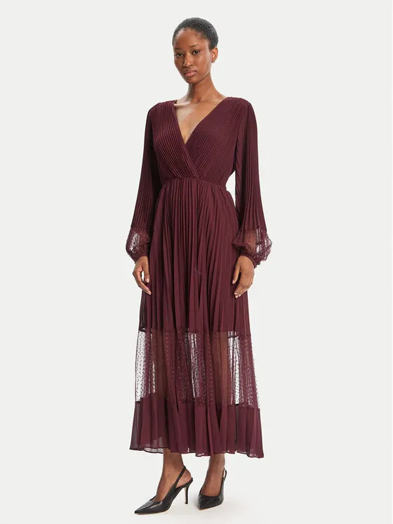 Abendkleid · Dunkelrot · Maxi