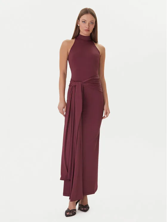Abendkleid · Dunkelrot · Maxi