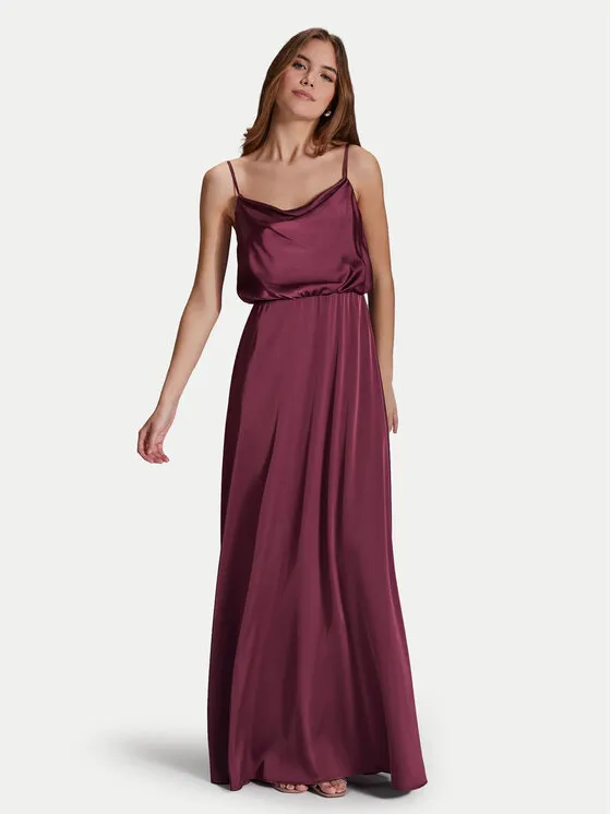 Abendkleid · Dunkelrot · Maxi