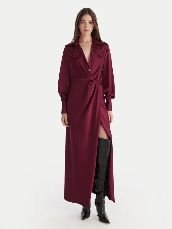 Abendkleid · Dunkelrot · Maxi