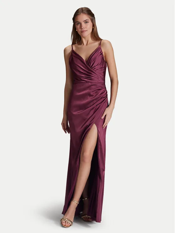 Abendkleid · Dunkelrot · Maxi