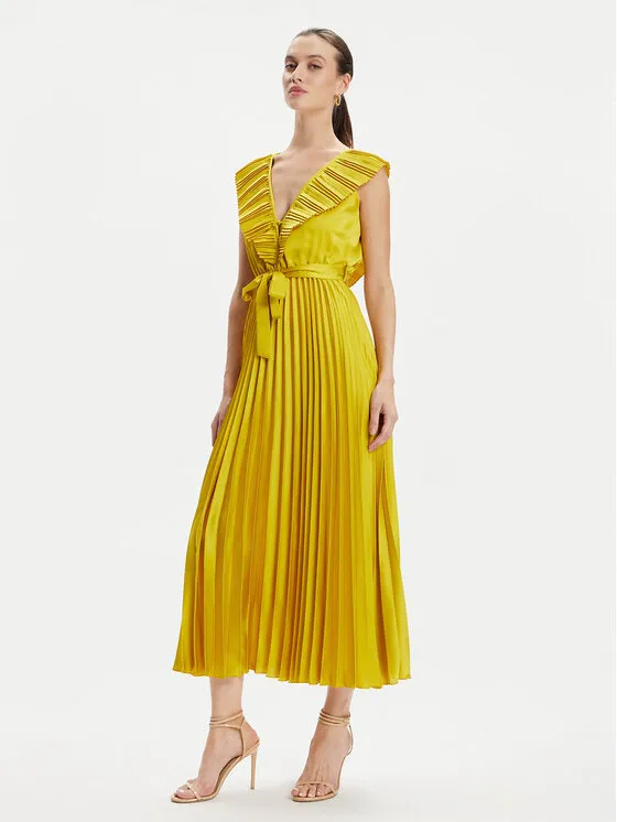 Abendkleid · Gelb · Midi