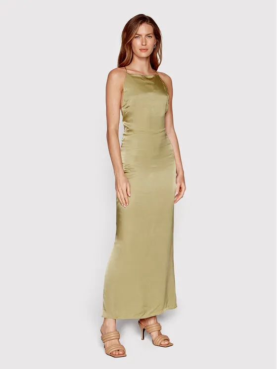 Abendkleid · Goldfarben · Maxi