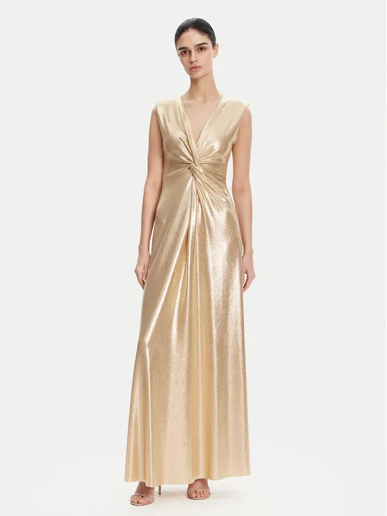Abendkleid · Goldfarben · Maxi