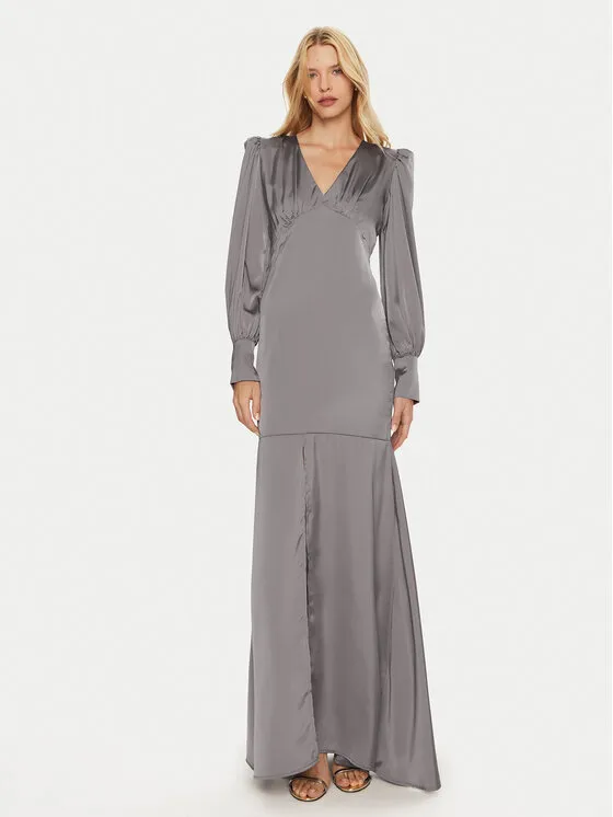 Abendkleid · Grau · Maxi