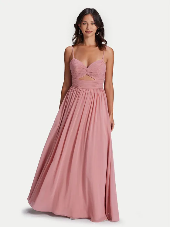 Abendkleid · Rosa · Maxi