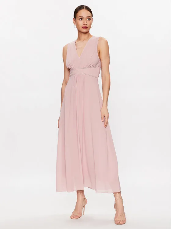 Abendkleid · Rosa · Maxi