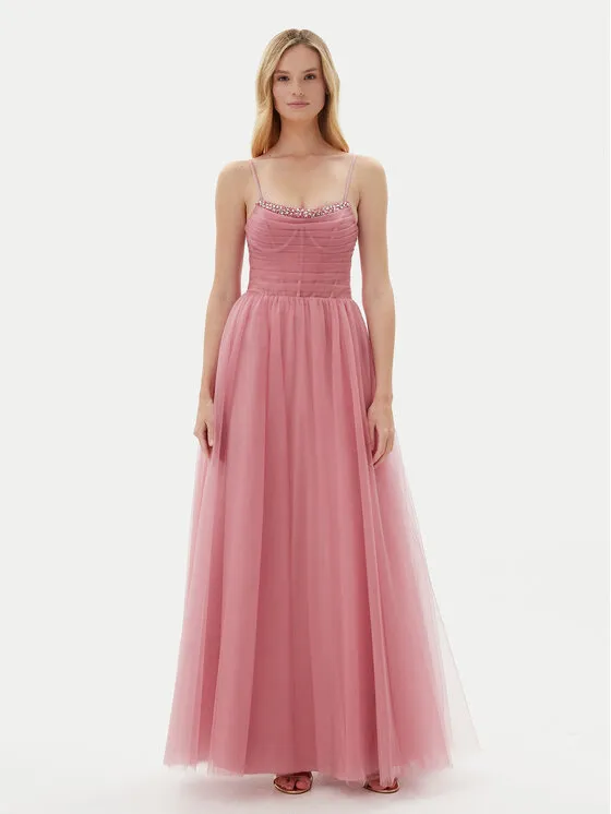 Abendkleid · Rosa · Maxi