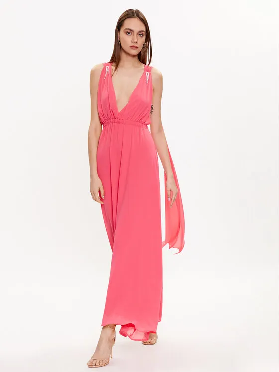 Abendkleid · Rosa · Maxi