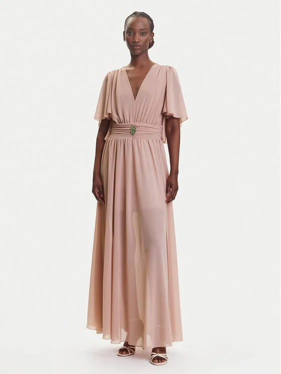 Abendkleid · Rosa · Maxi