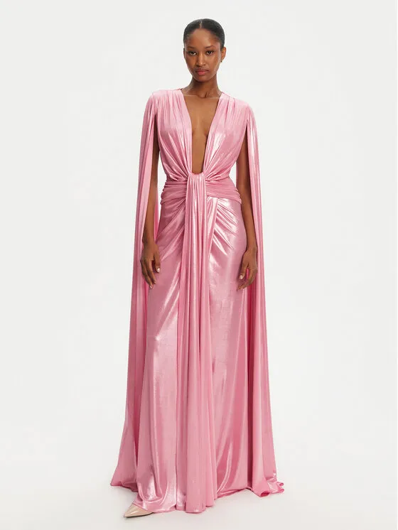 Abendkleid · Rosa · Maxi
