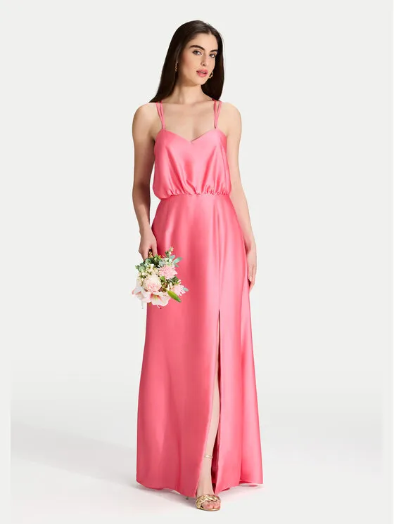 Abendkleid · Rosa · Maxi