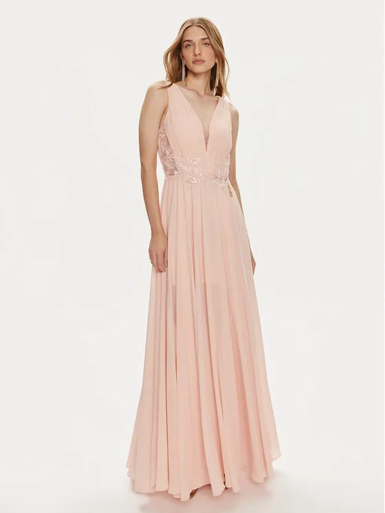 Abendkleid · Rosa · Maxi