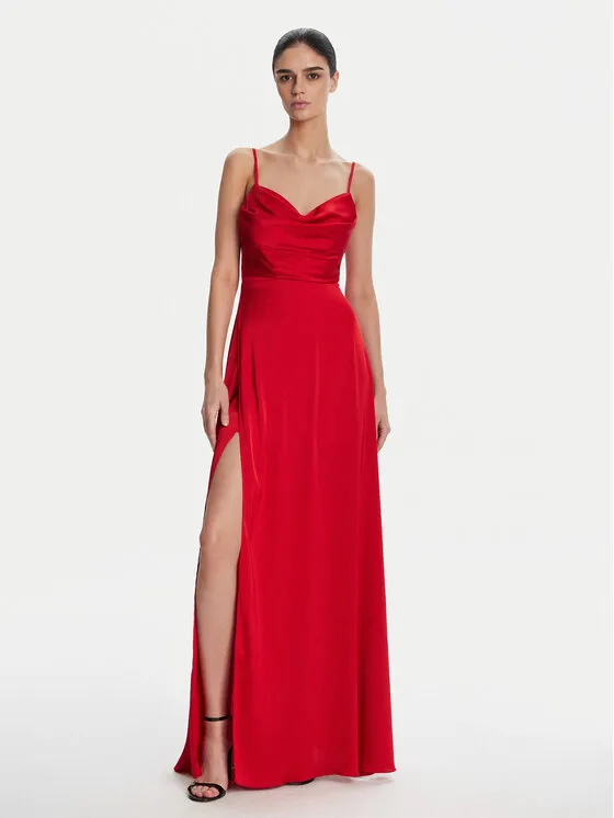 Abendkleid · Rot · Maxi