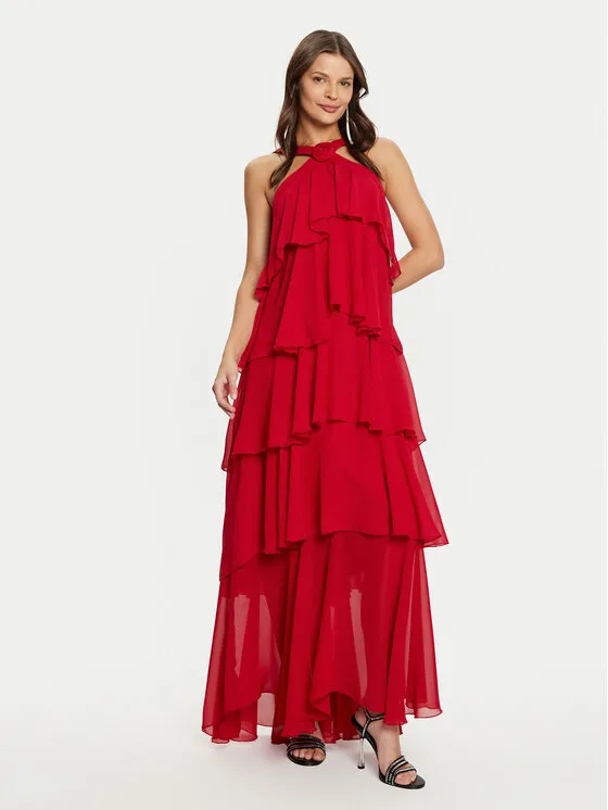 Abendkleid · Rot · Maxi