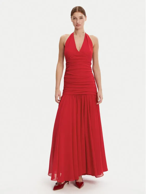 Abendkleid · Rot · Maxi