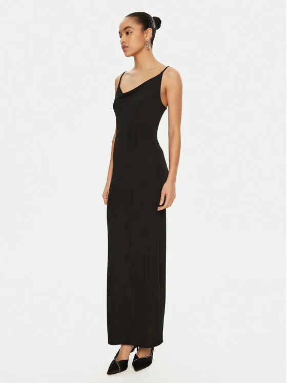 Abendkleid · Schwarz · Maxi