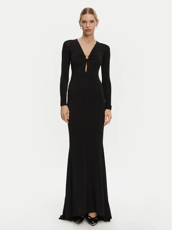 Abendkleid · Schwarz · Maxi