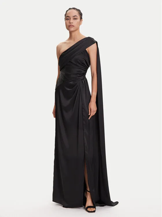 Abendkleid · Schwarz · Maxi