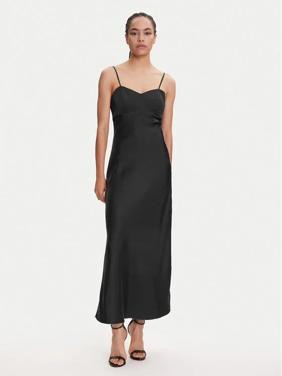 Abendkleid · Schwarz · Maxi