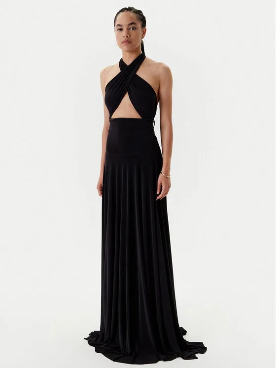Abendkleid · Schwarz · Maxi