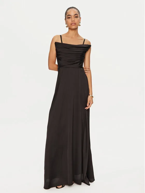 Abendkleid · Schwarz · Maxi