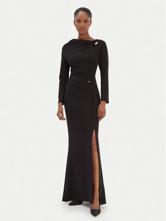 Abendkleid · Schwarz · Maxi