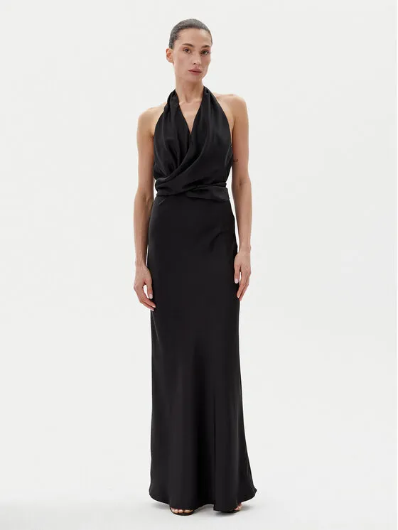 Abendkleid · Schwarz · Maxi
